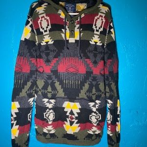 American eagle Tribal sweater